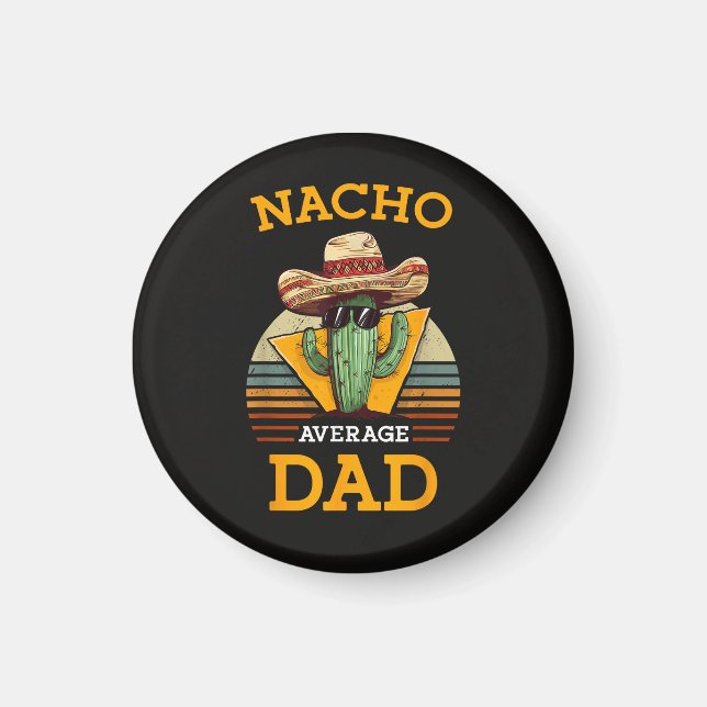 Rolig pappa skämt magnet (Framsidan)