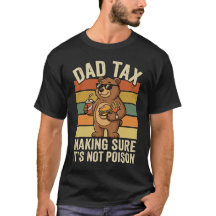 Rolig Pappa Skatt Björn Snacksälskare Present