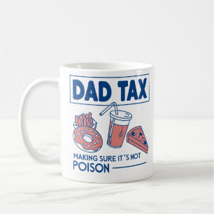 Rolig Pappa Skatt Mugg – Fars dag