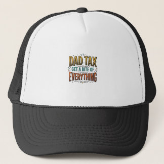 Rolig Pappa Skatt Vintage Gravyr T-Shirt Design_1 Keps