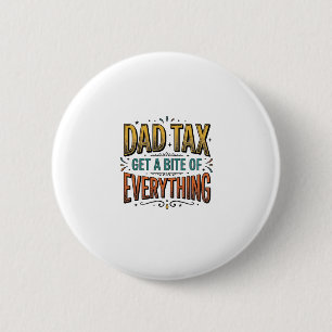 Rolig Pappa Skatt Vintage Gravyr T-Shirt Design_1 Knapp