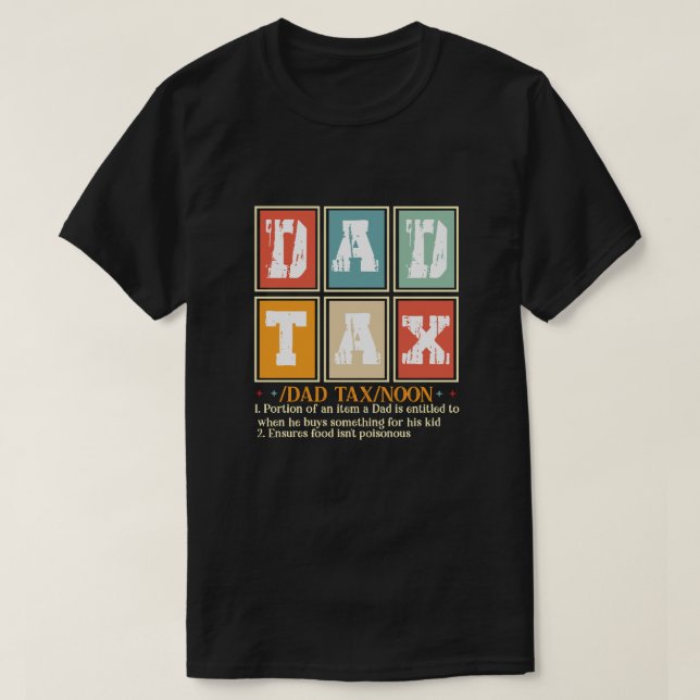 Rolig Pappa Skattemugg – Fars Dag T Shirt (Design framsida)