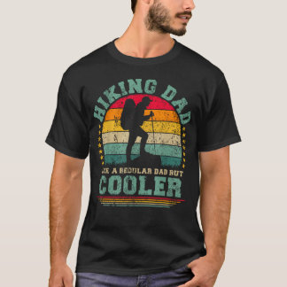 Rolig Pappa Som Gillar Att Gå På Längden T Shirt