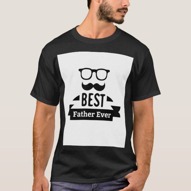 Rolig Pappa T Shirt (Framsida)