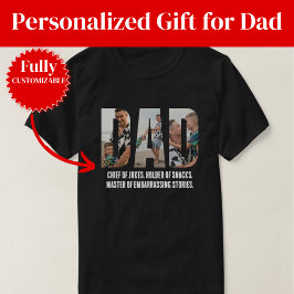 Rolig Pappa T-Shirt Julpresenter till Pappa