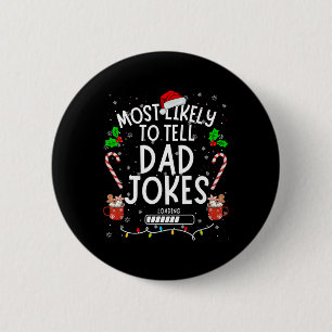 Rolig Pappa Tee Jul Mest Sannolikt Att Berätta Pap Knapp