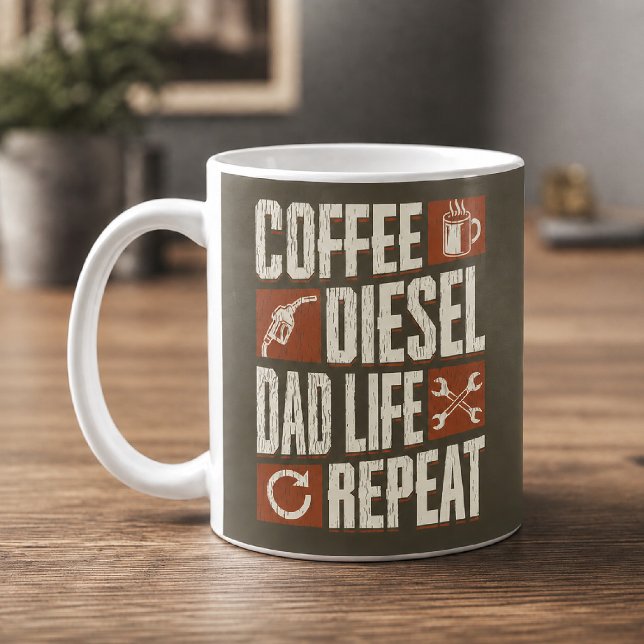 Rolig pappalivsgåva  kaffemugg (Skapare uppladdad)