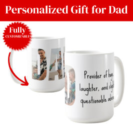 Rolig Pappamugg – Roligt Pappapresent Kaffemugg