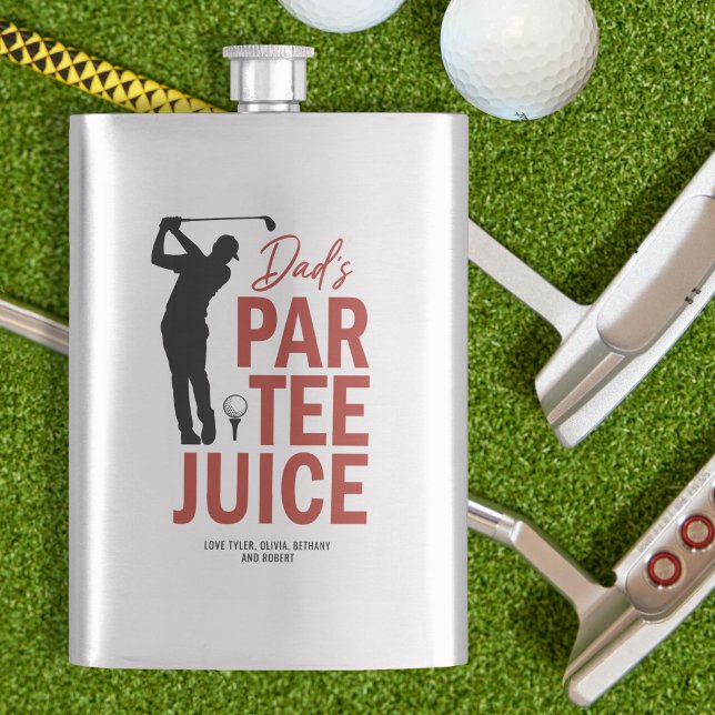 Rolig “Pappas Kalas-Juice” Golf-Dryck Fickplunta (Skapare uppladdad)