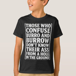 Rolig Pappaskämt Åsna Grop Puns From Hål I Marken T Shirt