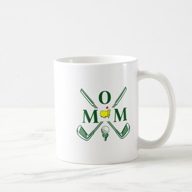 Rolig Par Mamma Golf Matchande Golf Citat Fest T-S Kaffemugg (Höger)