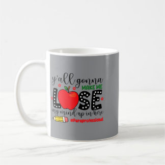 Rolig Para Liv Paraprofessionell Lärare Tillbaka T Kaffemugg