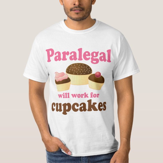 Rolig Paralegal T Shirt (Framsida)