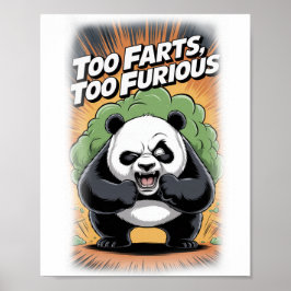 Rolig Parodi Film på Vit Poster