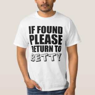 Rolig parskjortapersonlig t-shirt