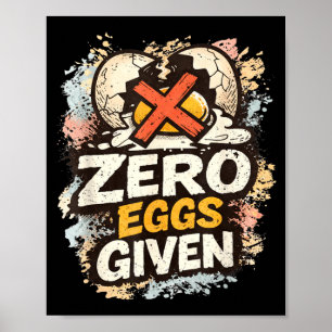 Rolig påsk Citat för vuxna Edgy Sarcastic Kanin Poster
