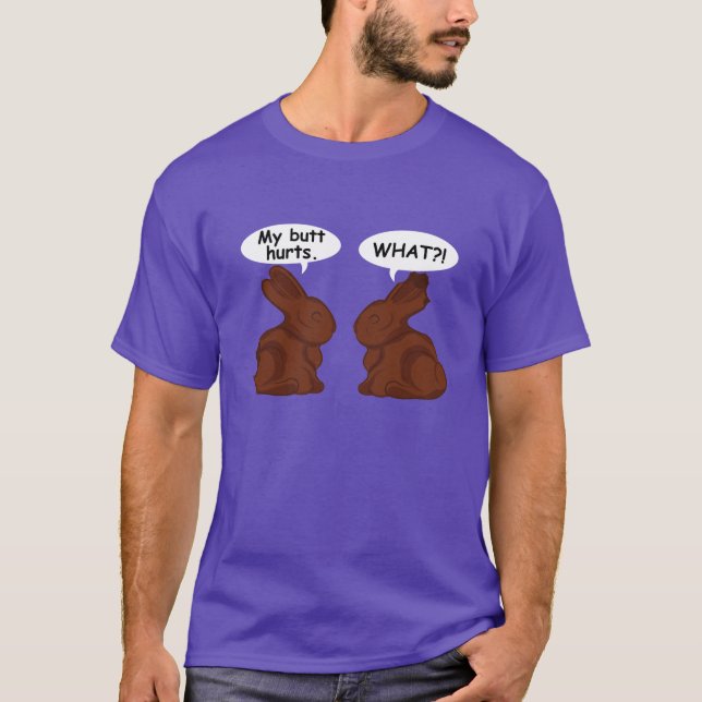 Rolig påsk Meme - min ändamen T Shirt (Framsida)