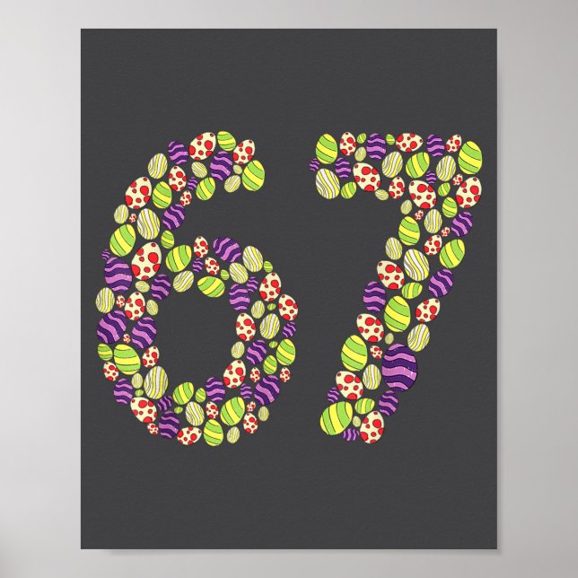 Rolig påskdag 67 Meme Six Poster (Framsidan)