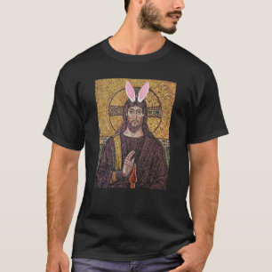 Rolig påskhareJesus T-tröja T-shirt