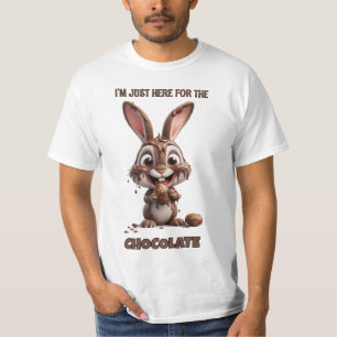 Rolig påskharen – Söt och lekfull påskdesign T Shirt