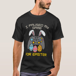 Rolig påskskjorta för spelare - Kaninspelkontroll T Shirt