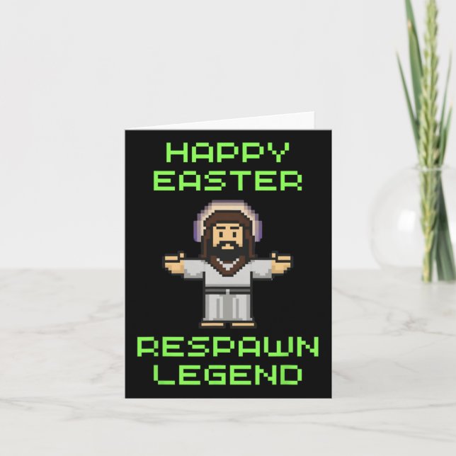 Rolig påsktvspel Jesus - Respawn Legend - V Kort (Framsida)