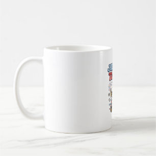 Rolig Patriotisk Tupp Fyrverkeri Öl Tröja Desig Kaffemugg