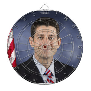 Rolig Paul Ryan Dart Board av Rick London Piltavla
