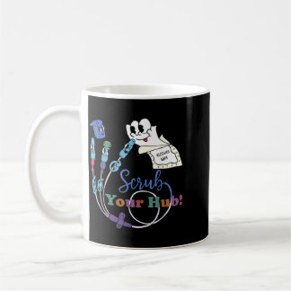 Rolig Peds Er Icu Rn Sjuksköterska Scrub The Hub S Kaffemugg