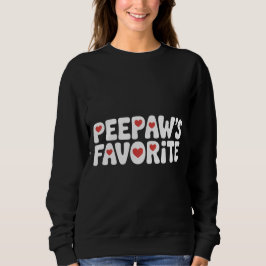 Rolig Peepaws favoritcitat Farfar Familj Söt T Shirt