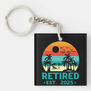Rolig Pension 2025 Vintage Strand Palmtree