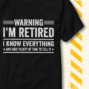 Rolig Pension För Män Kvinnor Glad Jag Är Pensione T Shirt