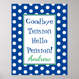 Rolig Pension Tjäna Lite Mindre Blåa Poster