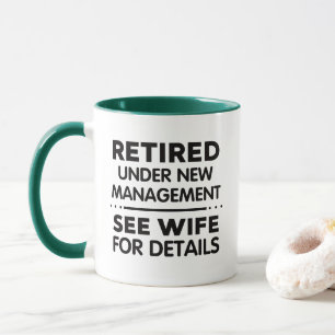 Rolig Pension Under Nya Ledning Mugg