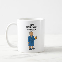 Rolig Pensionär Kaffemugg