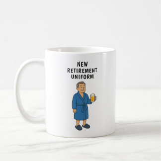 Rolig Pensionär Kaffemugg