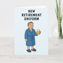 Rolig Pensionär Kort