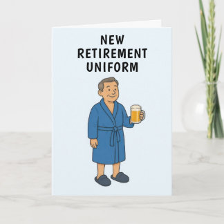 Rolig Pensionär Kort