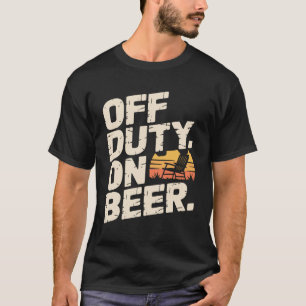 Rolig Pensionärsjäl Alkohol Pensionär Trädgård T Shirt