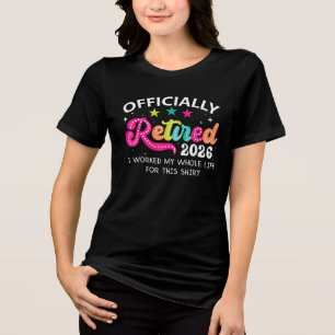 Rolig Pensionerad 2026 Pension Kollegor Män Kvinno T Shirt