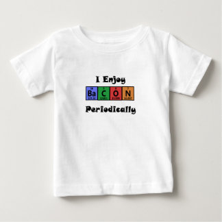 Rolig periodisk kemi för bordbaconvetenskap t-shirt