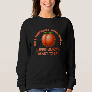 Rolig persika ät den pappa olämplig pinsam t shirt