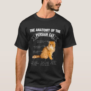 Rolig persisk kattmamma pappmeow t shirt