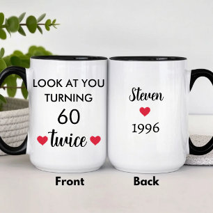 Rolig Personlig 60-årsdag Mugg