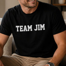Rolig Personlig Anpassad Lag Jim Födelsedag