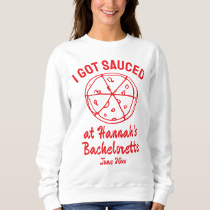 Rolig personlig bröllopsresa-gåva till henne t shirt