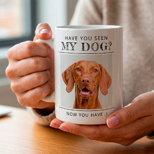 Rolig Personlig Hund Foto Kaffemugg