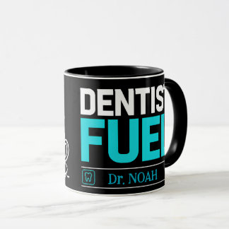 Rolig personlig kaffemugg för tandläkare