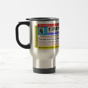 ROLIG personlig "receptkaffe ", Resemugg