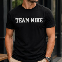 Rolig Personlig Skräddarsydd Lag Mike Födelsedag